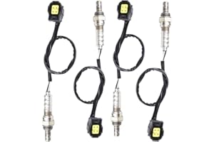 higherbro 4x Oxygen Sensor 1 & 2 for 2005 2006 2007 2008 2009 2010 Chrysler Sebring 2.7L 3.5L Upstream + Downstream Upper Lower