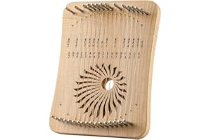 RD MUSIC Hluru lyre harp 17/31 strings Harpika (31 strings, North American Hard Maple)