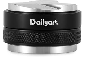 Dailyart 58mm Coffee Distributor & Tamper, Dual Head Coffee Products Fits for 58mm Breville Portafilters, Adjustable Depth and Professional Espresso Tampers for Baristas and Home Brewing