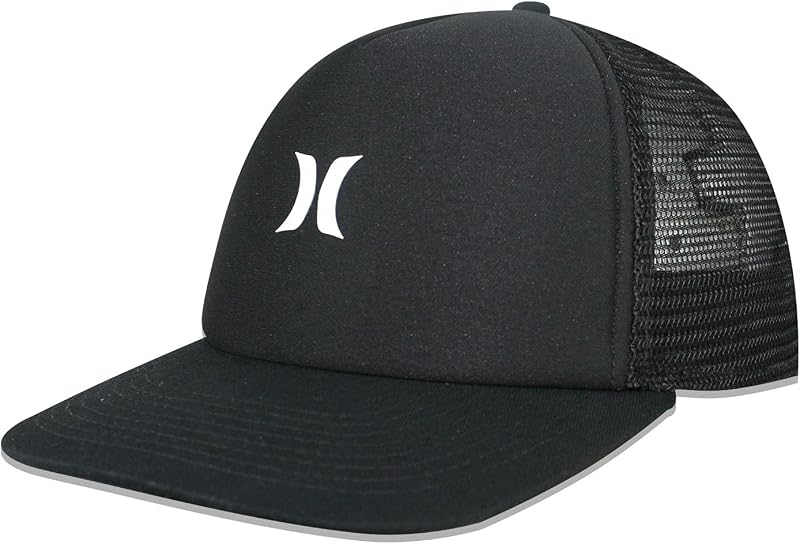 W Icon Trucker Hat, Cap Mujer, Preta (Black), Talla Única