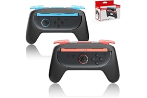 Switch 2 Hand Grips for Nintendo Switch 2, Joy-Con Controller Grip Handle Holder Attachment Accessories for Switch 2 Joy-Con,
