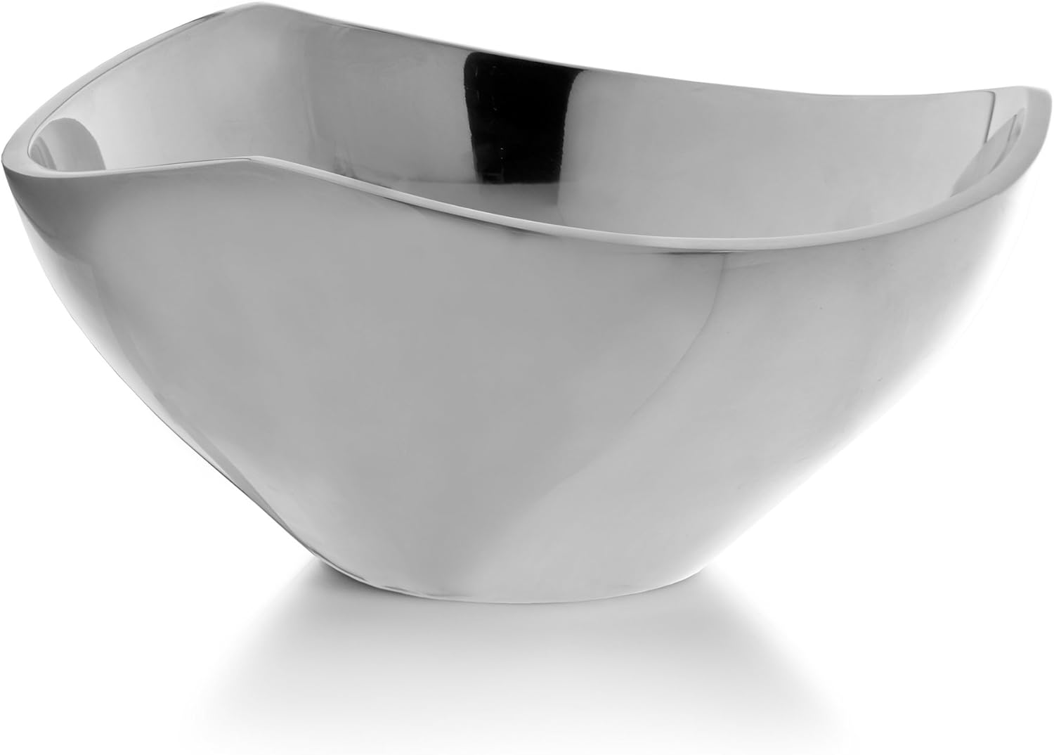 Nambe Tri-Corner Bowl, 11-Inch