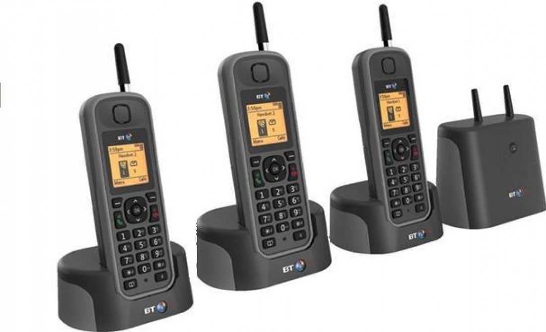 BT Elements 1K DECT Triple Rugged Cordless Phone Buy Online in United