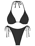 ZAFUL Women's Sexy Bikini Sets Halter Neck Triangle