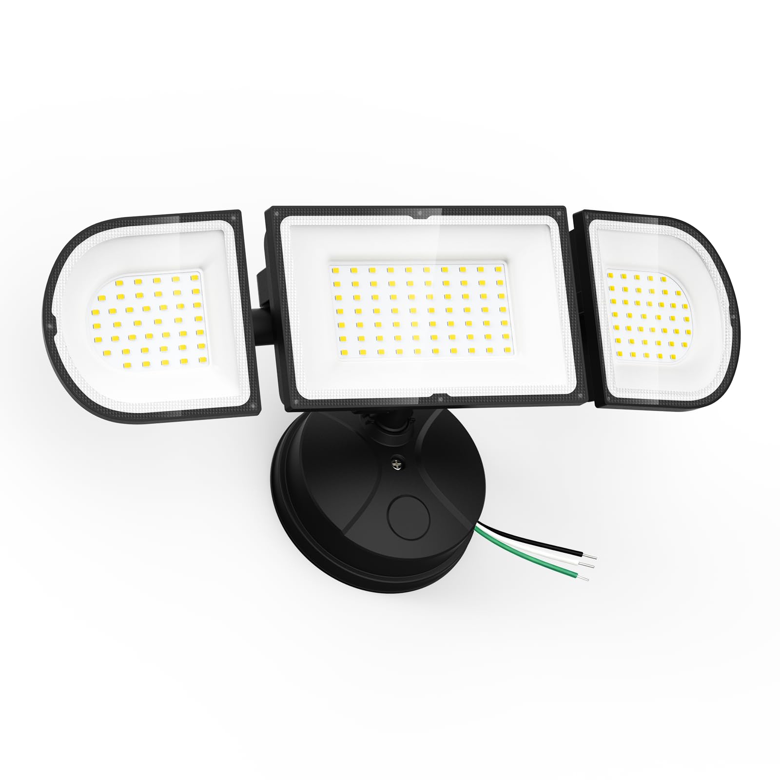 Photo 1 of SZPOWER 150W Flood Lights Outdoor Waterproof IP65, Exterior LED Floodlights with 3 Adjustable Heads, 15000LM Super Bright Security Lights Fixture, Outside Lights for House, Backyard