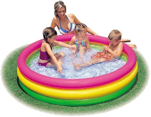 intex round inflatable pool