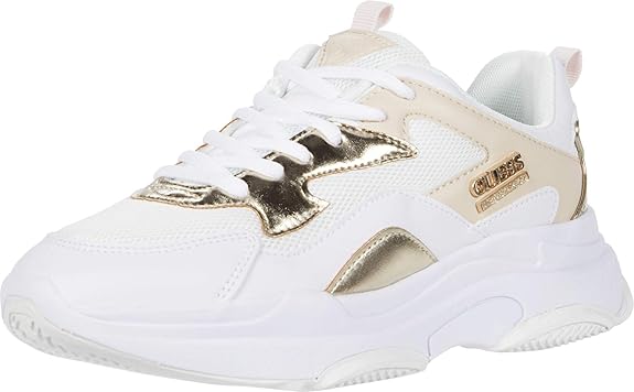 guess women's typical lace up sneakers