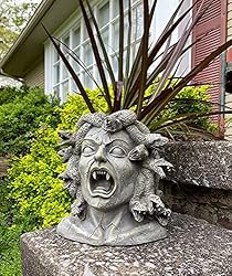 Darware Resin Medusa Head Planter, Large Garden