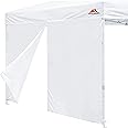 SCOCANOPY Door for 10x10 Canopy Frame One Central Zipper Design for Easy Entry and Exit,1 Pack Canopy Door Only,White