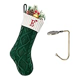 VRFASHION Christmas Stockings with Initials, Letter