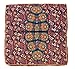 Handicraft-Palace Indian Floor Cushion Cover Blue Peacock Mandala Tapestry Large Square Floor Pillow Cover Ottoman Pouf Bohemian Meditation Seating Throw
