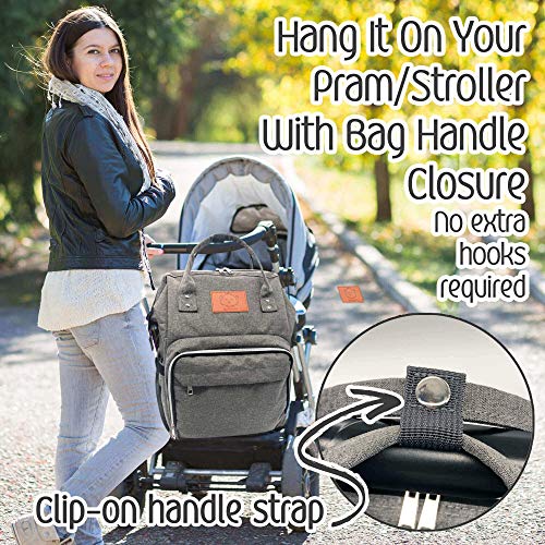 3 Baby+Diaper+Bag+Backpack+Multi+Function