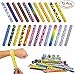JOSENI 72 PCs Slap Bracelets Toys Party Favors Pack (24 Designs) with Colorful Hearts Emoji Peace Animal Prints-Birthday School Classroom Prize For Kids Boys Girls