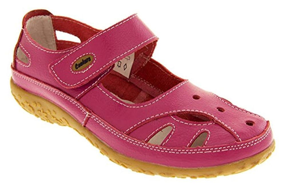 Coolers Ladies Summer Fruit Range Leather Summer Sandals Shoes