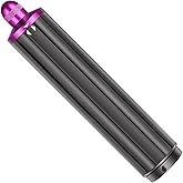 40mm/1.6" Hair Long Barrel Attachment for Dyson Airwrap HS01/05/08, Adjustable Bidirectional Auto-Wrap Curling, for Bouncy Curls or Waves, Rose