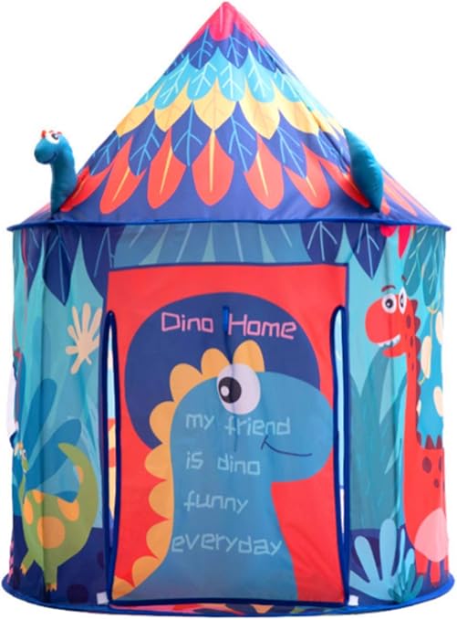 Amazon Benebomoキッズテント こどもてんと 折りたたむ 子供用テント Kids Tent ベビーテント 子供用テントハウス 設置簡単 キャリーバッグ付き 秘密基地 おままごと ドラゴンdinohome キッズテント おもちゃ