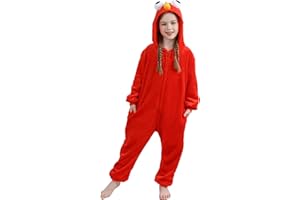QSTYLE Unisex Children Animal Onesie, Halloween Costume Christmas Pajamas For Girls and Boys 4-13Y