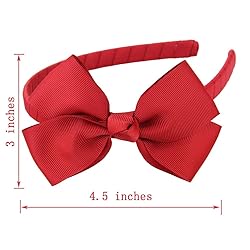 7Rainbows Fashion Cute Navy Blue Bow Headband for
