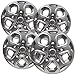 Hub-caps for 10-13 Ford Fusion Ford Fusion Wheel Covers 17 inch Snap On Silver