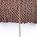 3X4mm 40feet Antique Copper Open Link Cable Chain Lobster Clasp Jump Ring for Necklace Jewelry Accessories DIY Making 12meter