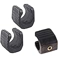 ThtRht 3 Pack Photography Flashlight Mount Clip with 1/4-20 inch Thread to Tripod Adapter Holder Clamp Bracket for Rechargeable LED Flashlights Camera Selfie Light Spotlight Video Night Fishing