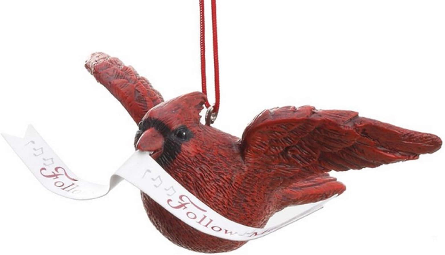 CHRISTMAS WISH The Follow Me Cardinal Ornament