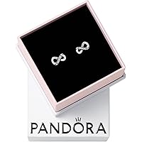 Amazon.com: PANDORA Forever Stud Earrings - Great Gift for