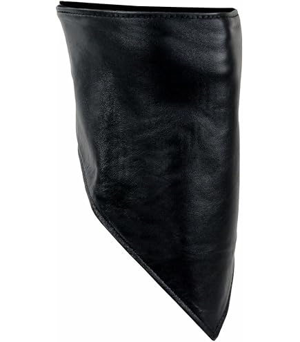 Amazon.com: Shaf International SH165-BLK-S/M Leather Neck Warmer