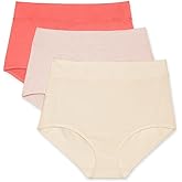 Warner's Women's Blissful Benefits Dig-Free Seamless Brief 3-Pack