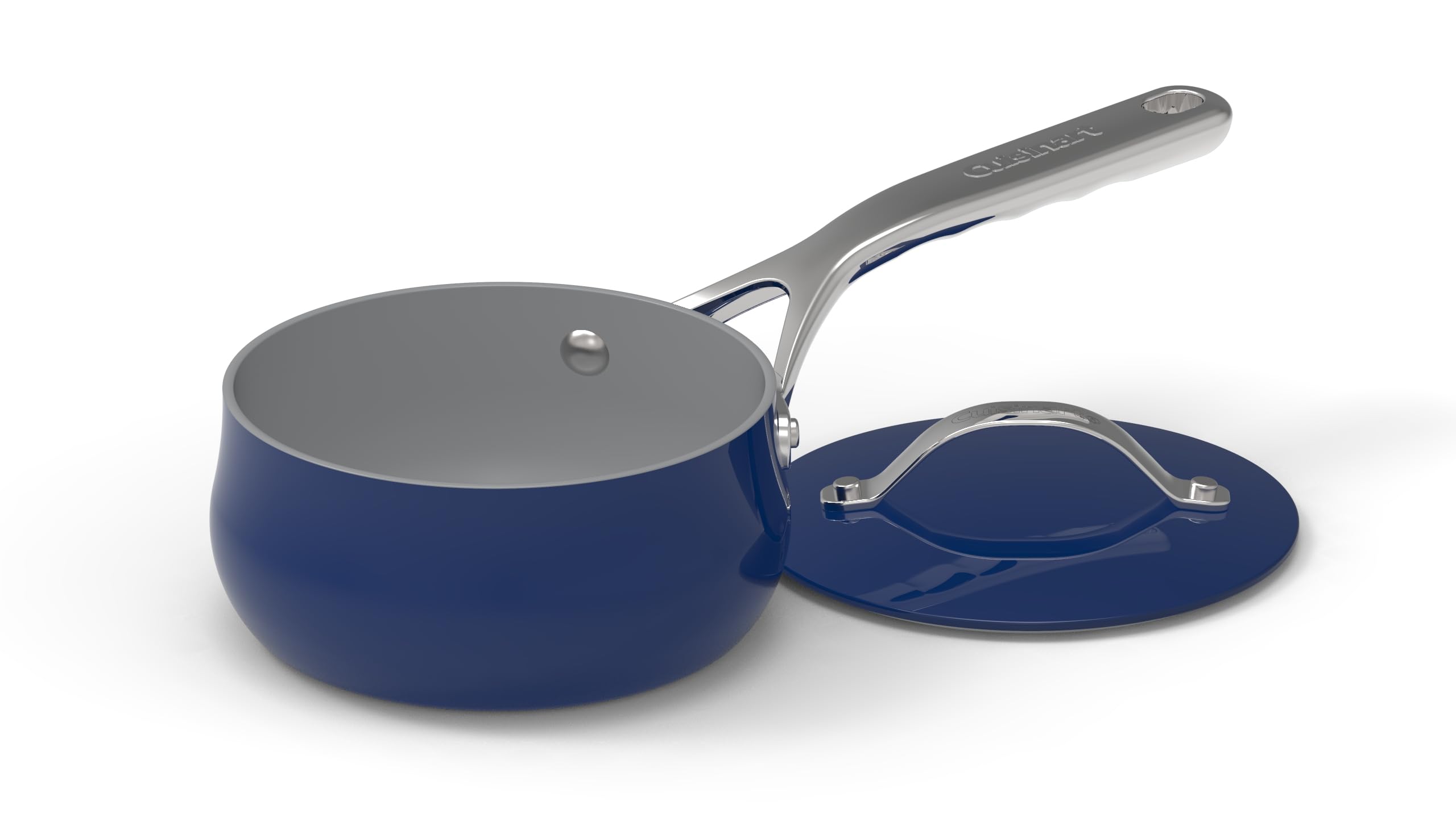 Cuisinart Culinary Collection Nonstick 1 Qt. Saucepan + Cover, Sapphire