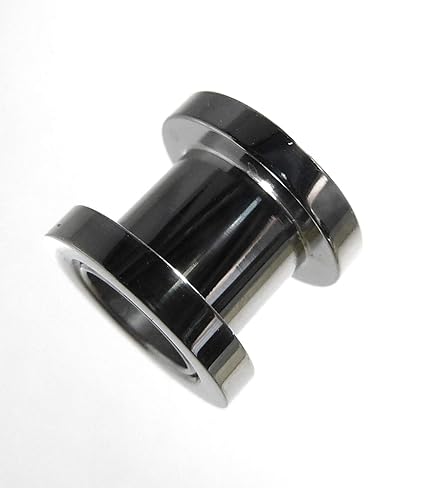 1 par Piercing Dilatador Acero Quirúrgico 316L túnel Tallas Elección Talla:2,5 mm