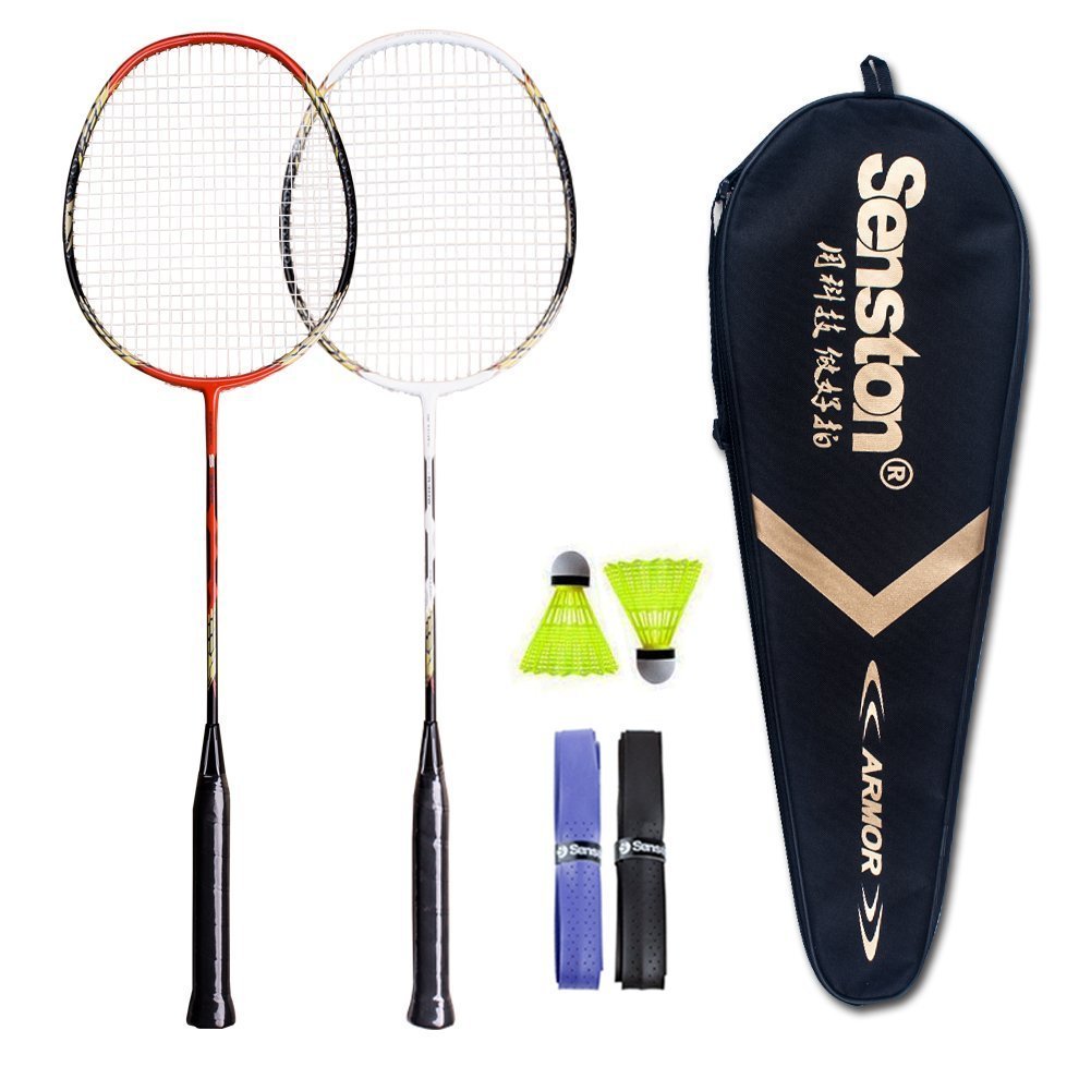 Senston Badminton Racket Set Badminton Racquets Racket Cover