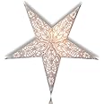 Happy Sales HSSL-FAWHTB Frozen Aurora Paper Star Lantern White,