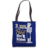 Pabst Blue Ribbon Retro Bartender Tote Bag