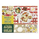 Kitchen MELISSA & DOUG MAKE A MEAL STICKER PAD (Set of 24) Book