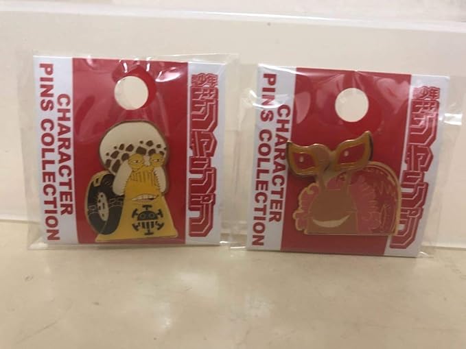 Amazon ワンピース ピンバッジ 電伝虫 ロー ドフラミンゴ アニメ 萌えグッズ 通販