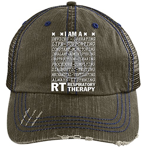 The Respiratory Therapy Hat, The Respiratory Therapist Trucker Cap