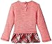 Nannette Little Girls' 2 Piece Fashion Knit Pant Set with Marled Yarn Pullover