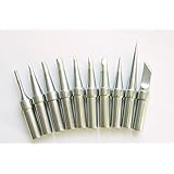 Quality replacement Tip Set 10 pcs for weller WESD51 WES51 PES51 ET Tip Series by ACE