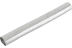 TORDXICS 2" ID x 18" Length Universal Exhaust Flex Pipe 1.5' Feet