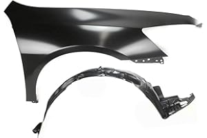 Garage-Pro Fender KIT Compatible with Honda Accord 2003-2007, 2-Piece Kit, 4-Door, Sedan, Except Hybrid, Mexico or USA Built Vehicle, Includes (1) Fender and (1) Fender Liner