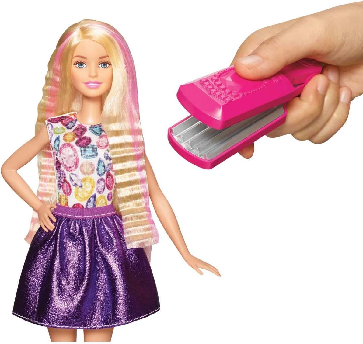 barbie crimp and curl doll
