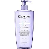 Kérastase Blond Absolu, Lumière Illuminating Shampoo, For Lightened or Highlighted and Grey Hair, Nourishes and Illuminate, W