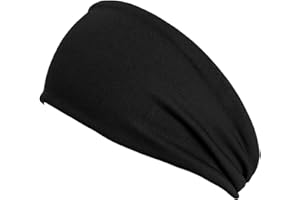 Sport Headbands for Men & Women, Sweat Wicking Workout Sweatband Hairband for Running, Cycling, Football, Yoga