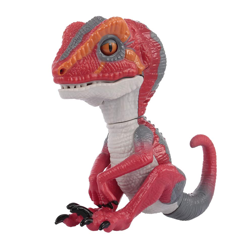 dinosaurio interactivo dedo