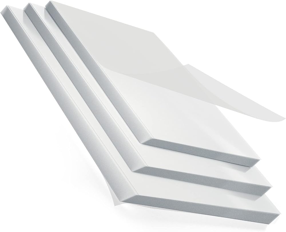MAXDONE Premium Clear Thermal Laminating Pouches 50 Pack 3 Mil A4 A3