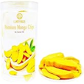 Freeze Dried Mango, Freeze-Dried Fruit, 141g/5Oz Exquisite Canned, Dehydrated Mango, No Sugar, Dried Mango, Super Food Snack