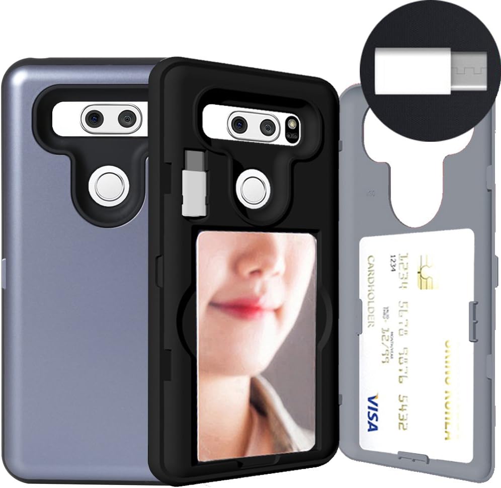 Best Lg V30 Wallet Case Wireless Charging