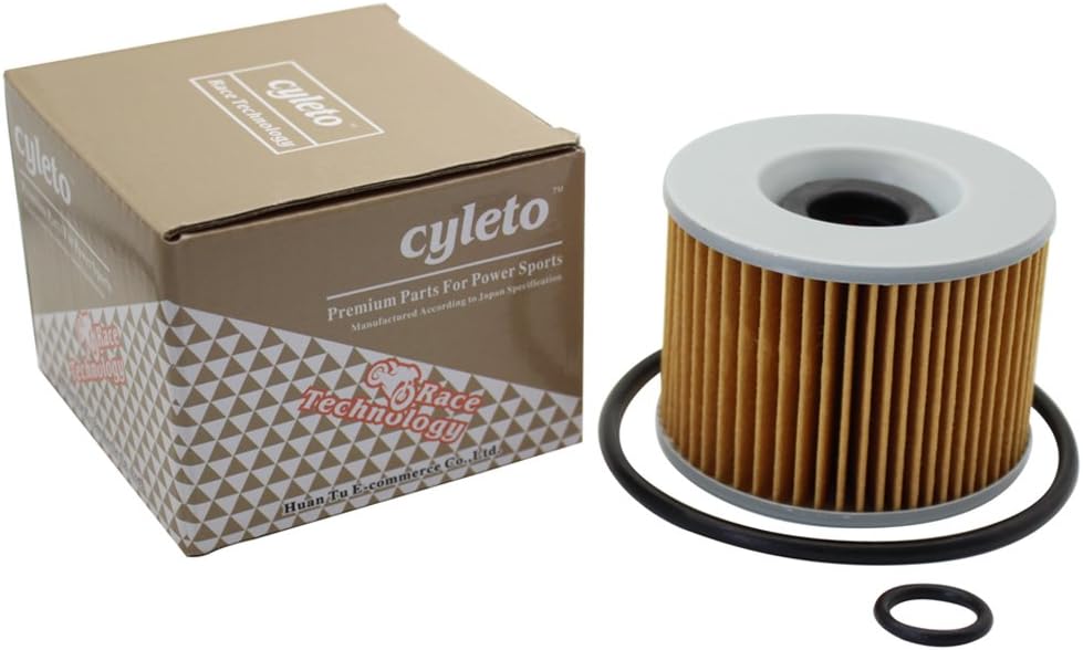 Cyleto Oil Filter for YAMAHA XJR1200 XJR 1200 1985-1999 / XJR1300 XJR 1300 1998-2014 / FZR1000 FZR 1000 1987 1988 1989 1990 - Image 5