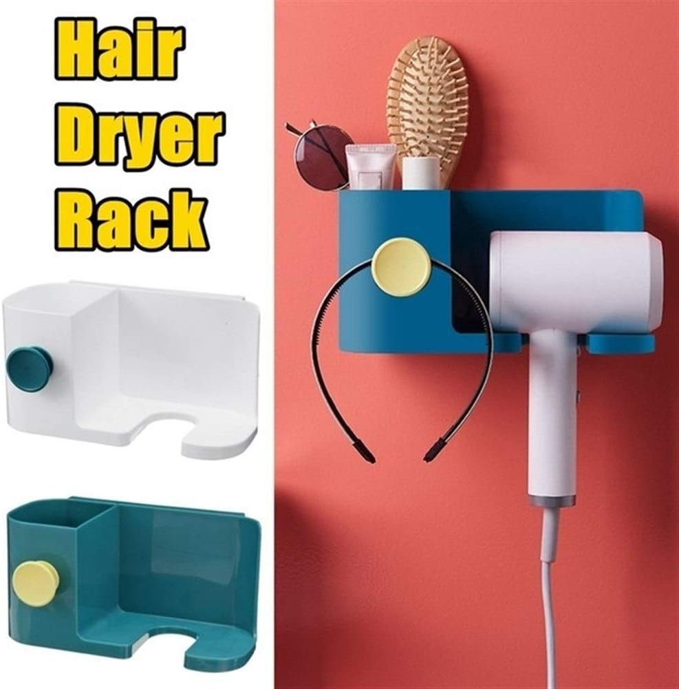TYBXK Hair Dryer Stand Holder Hair Dryer Rack Comb Holder